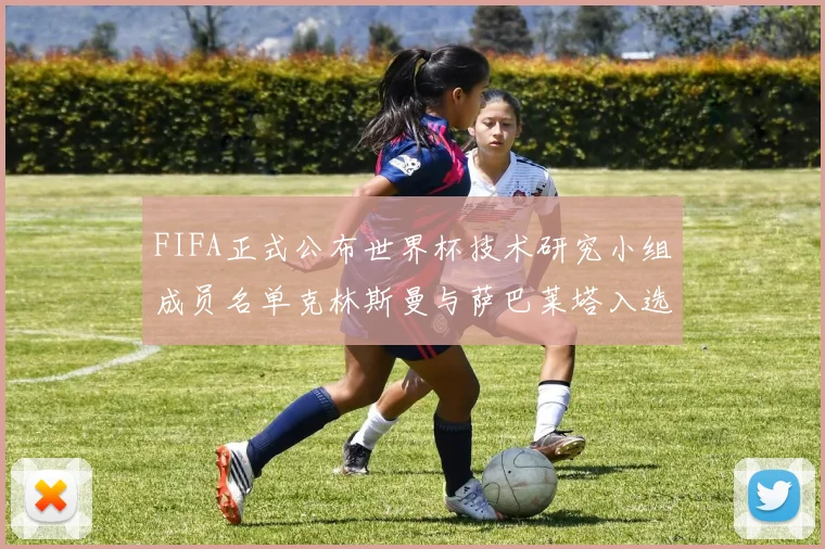 FIFA正式公布世界杯技术研究小组成员名单克林斯曼与萨巴莱塔入选